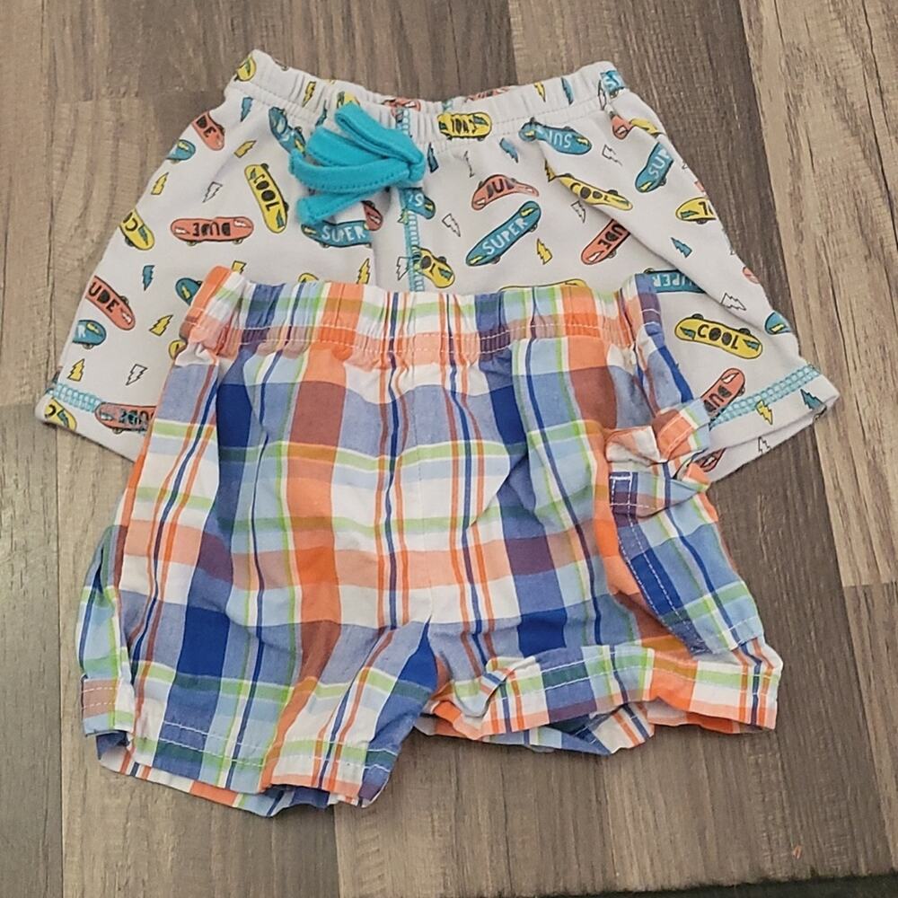 Baby boy shorts bundle Size 3-6 months